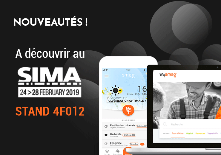 retrouvez smag au sima 2019 stand f12 hall 4