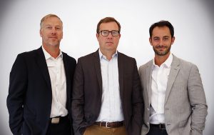 De gauche à droite : Nicolas Branswyk, Didier Robert, Nicolas Ferras