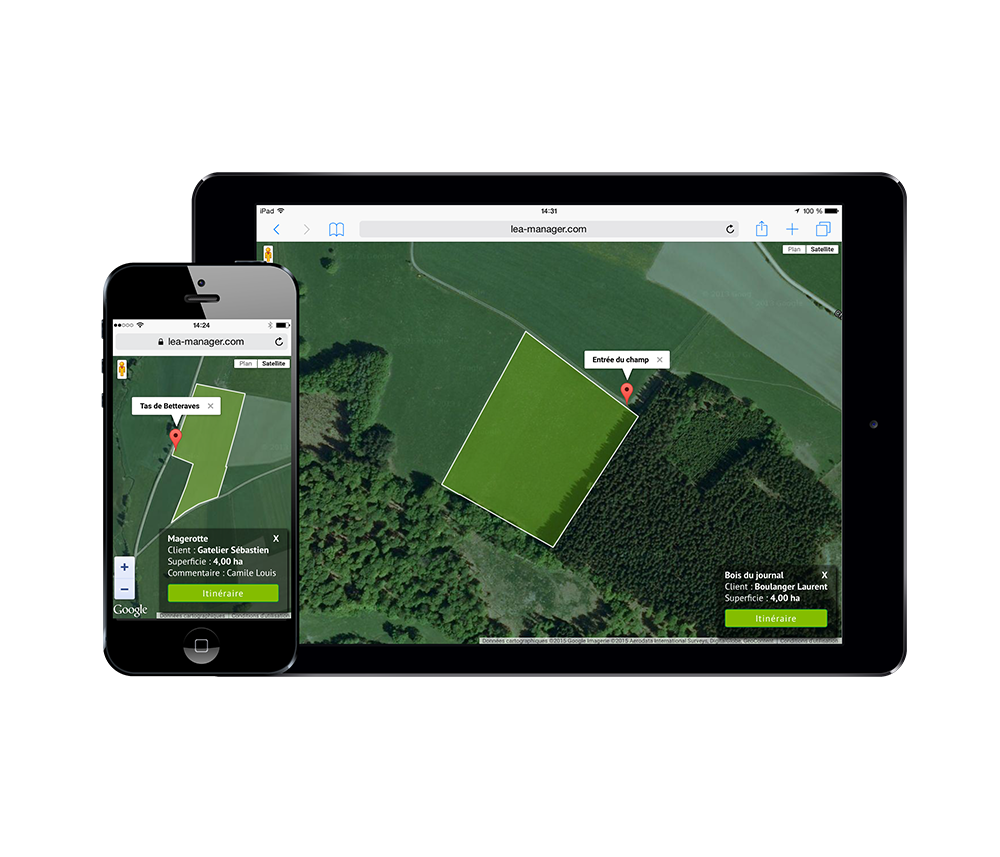 LEA, une suite logicielle dédiée à la gestion des travaux agricoles
