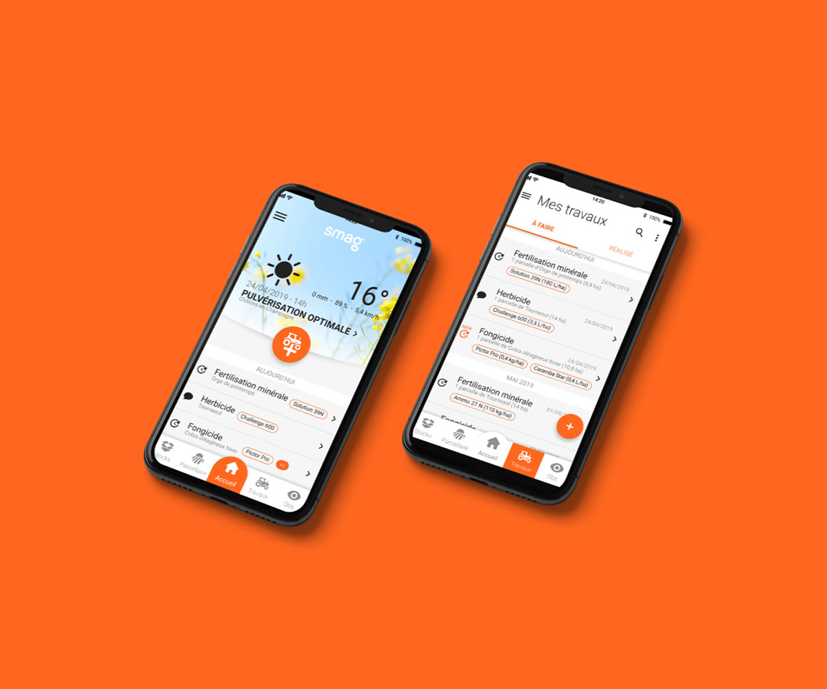 Les fonctionnalités de l’application agricole Smag Farmer