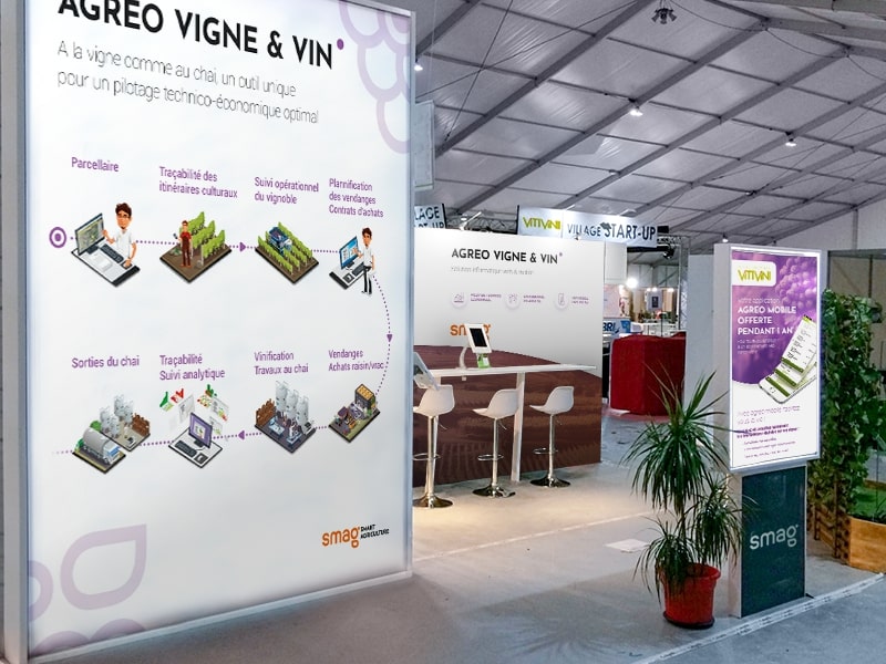 Salon VITIVINI 2018 : Venez découvrez agreo Vigne & Vin sur le stand SMAG/Magister n°CH96 !