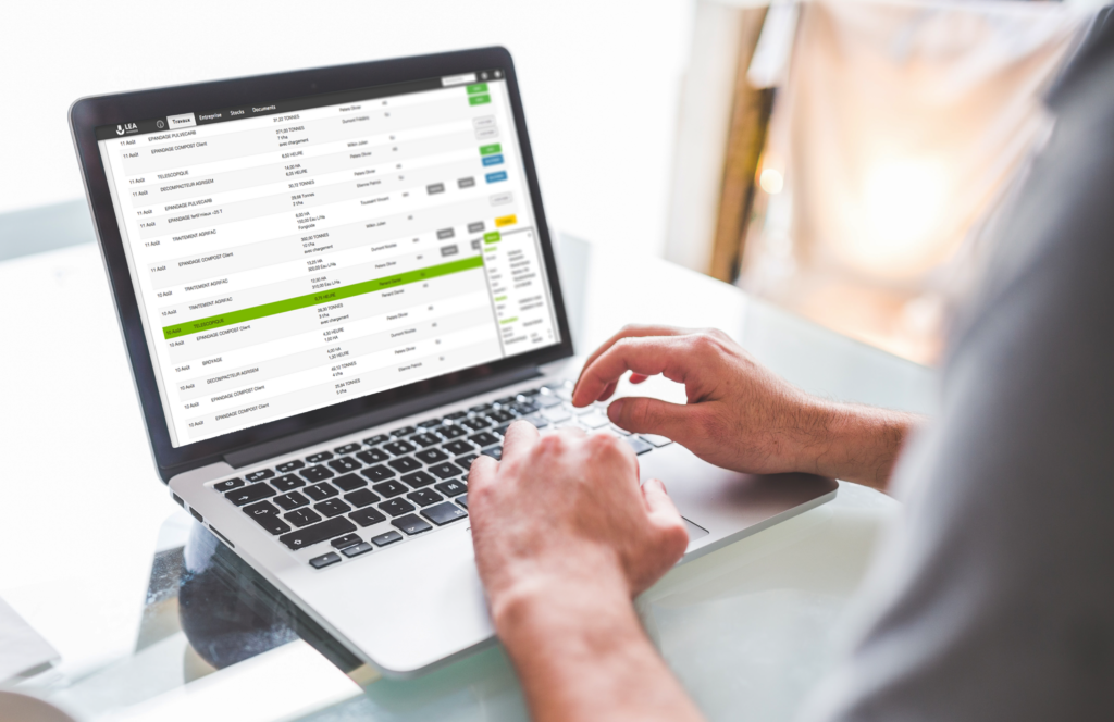 Lea Logiciel pour les travaux agricoles