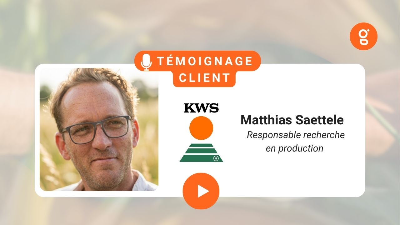 Témoignage : Comment KWS a numérisé l&rsquo;ensemble du processus de production de semence avec Agreo ?