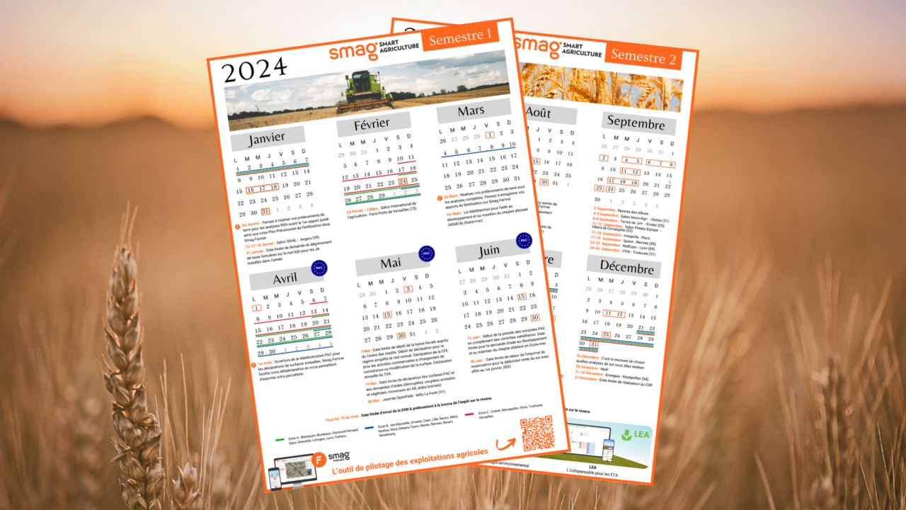 Calendrier agricole 2024