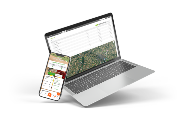 Un logiciel de gestion de travaux agricoles synchronisé à une application mobile
