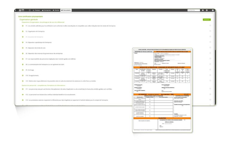 La conformité à la réglementation phyto