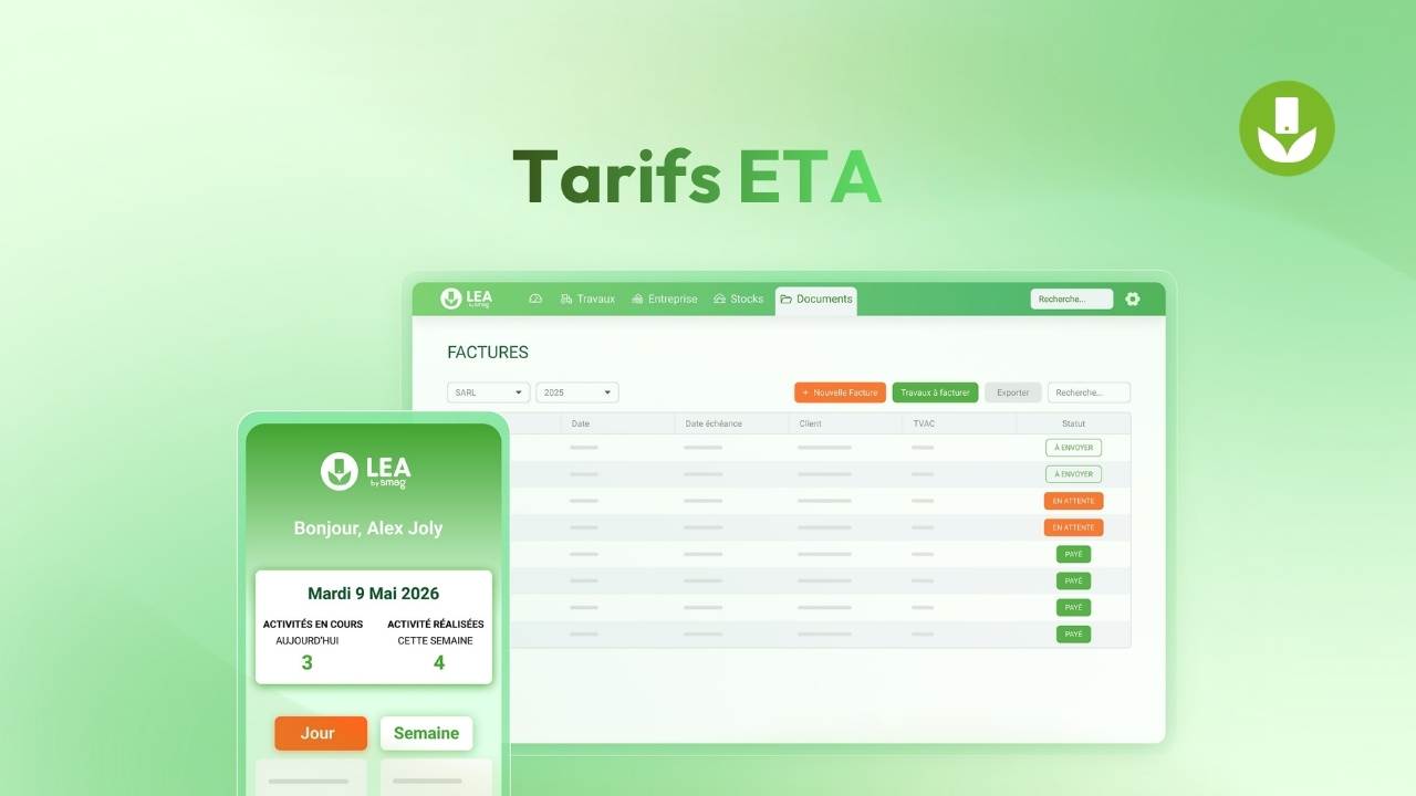 Tarifs ETA - LEA